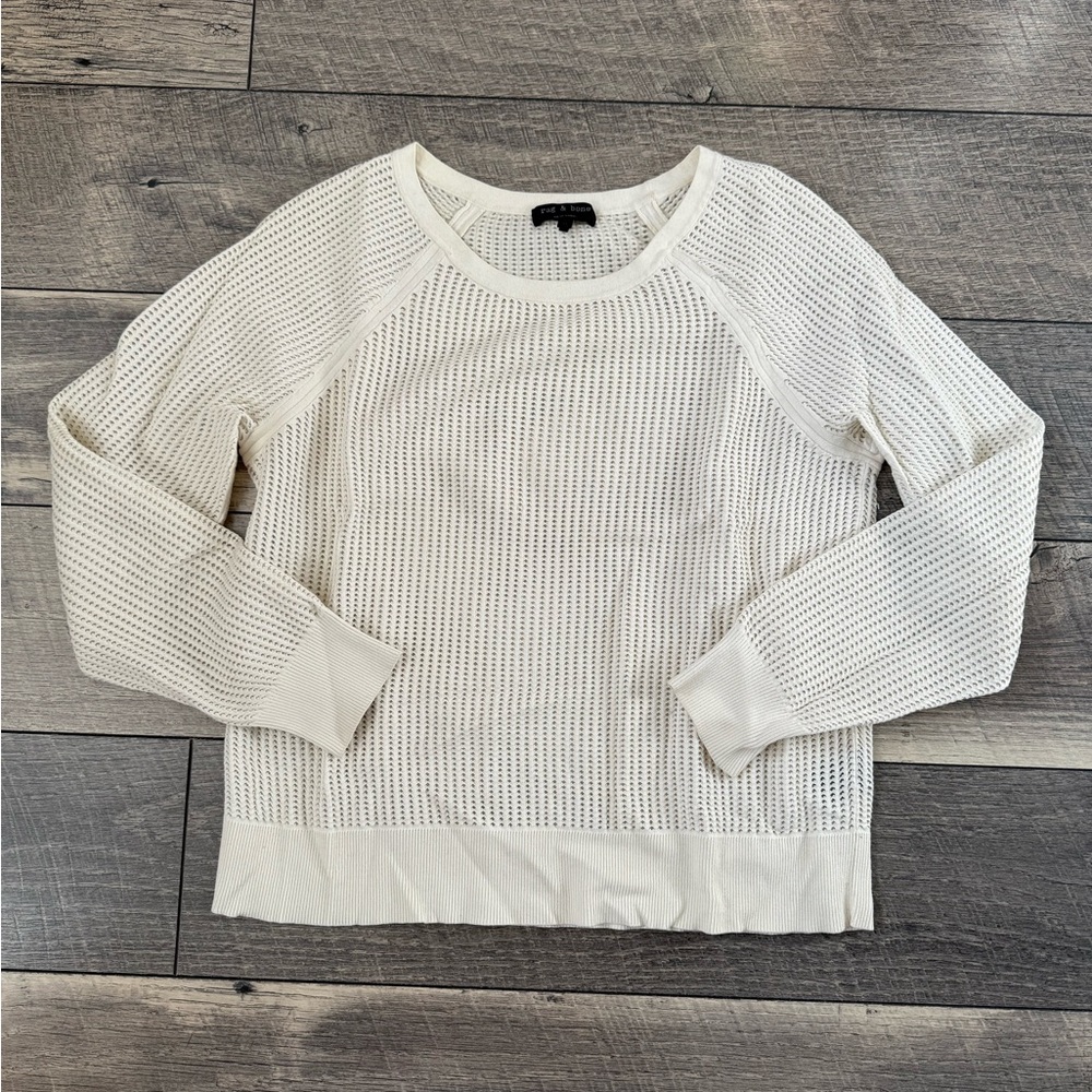 Rag & Bone Cream Knit Sweater
